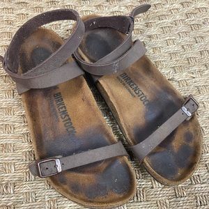 Birkenstocks ankle strap sandal
